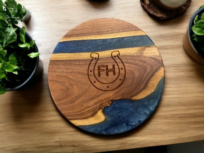 Wood & Epoxy Lazy Susan - Image 13