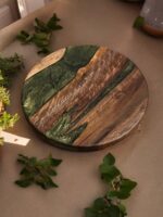 Wood & Epoxy Lazy Susan - Image 5