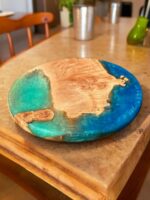 Wood & Epoxy Lazy Susan - Image 8